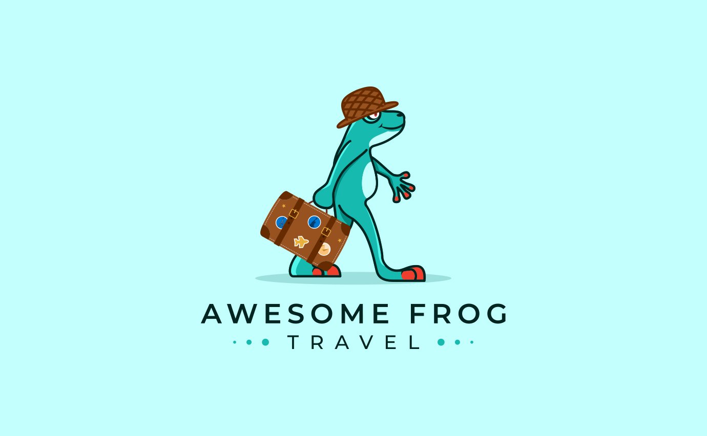 Awesome Frog Travel logo